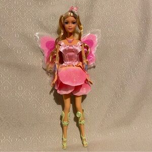 Barbie Fairytopia Elina Doll 2004 Vintage Mattel WORKS! Wings Light Up!